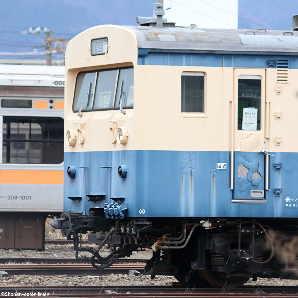 譲渡】除籍後も残る長野総合車両センター保留車の様子 : 湘南色の部屋