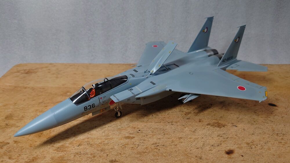 プラモデル】ハセガワ 1/72 F-15J(第204飛行隊) 航空自衛隊 完成