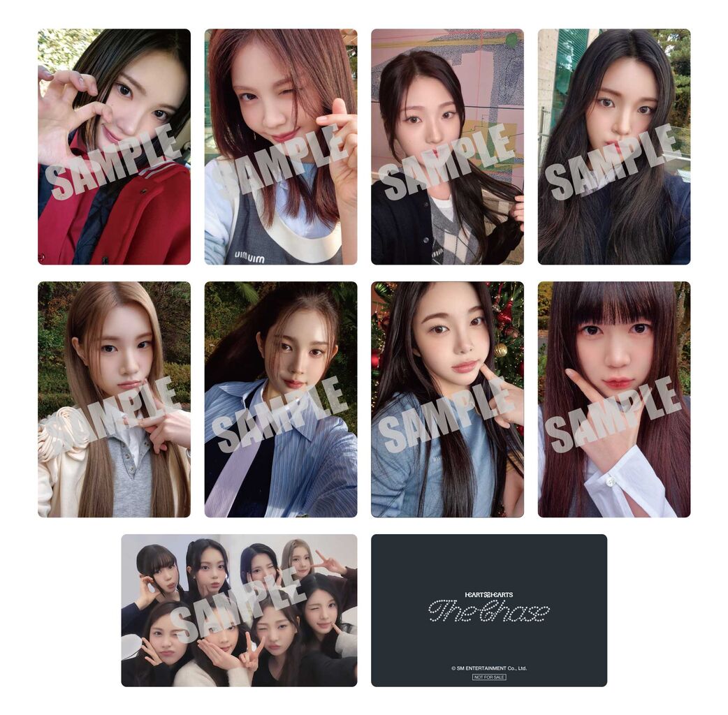 Hearts2Hearts The 1st Single『The Chase』日本オリジナル特典付き