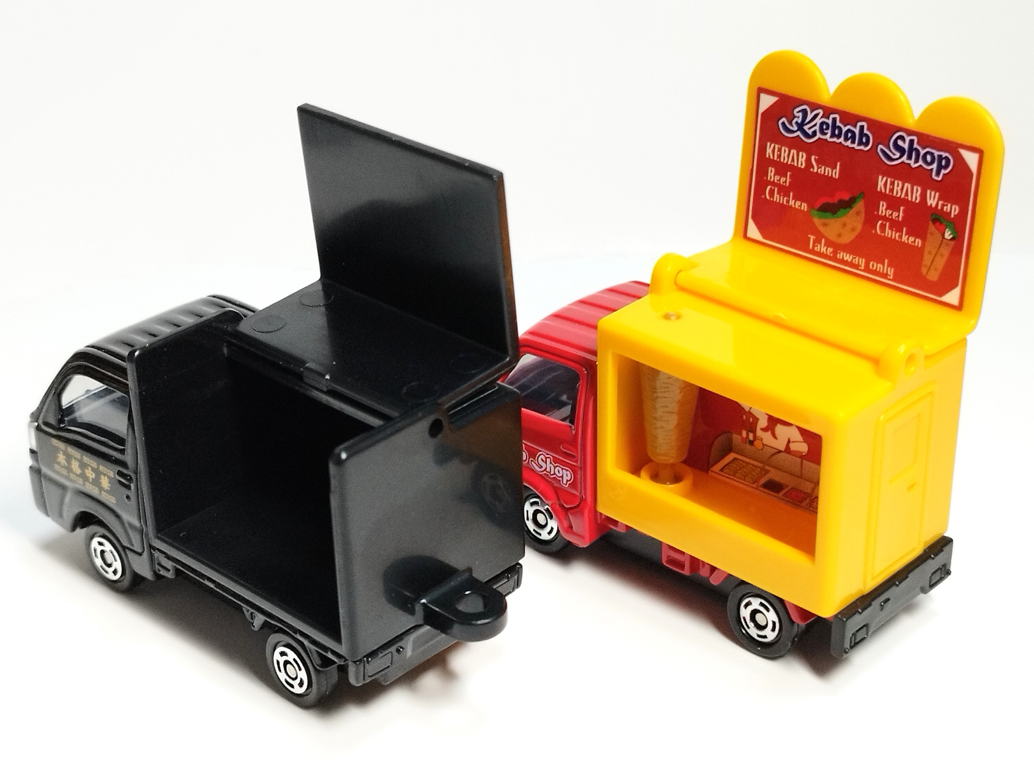 圧倒的完成度！】ロングトミカ No.142 スバル サンバー キッチン