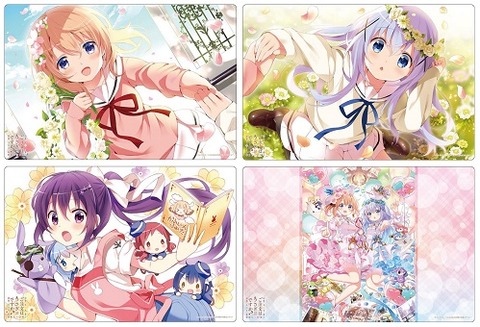 ココア＆チノ 10周年ver. ラバーマット 予約が始まっています！ご注文