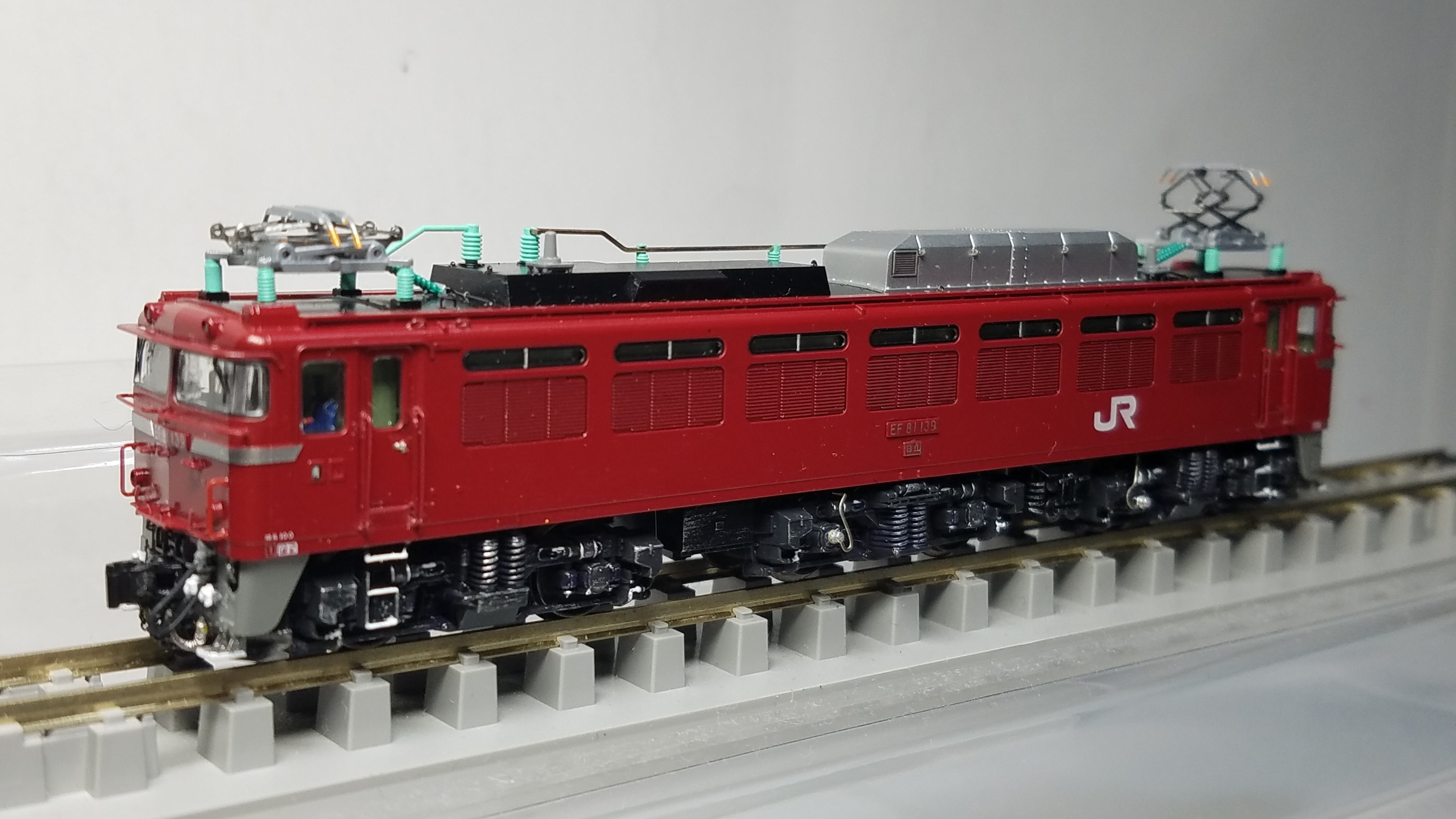 Kato 3066-4 EF81 JR東日本色 双頭連結器の加工整備 その③完成