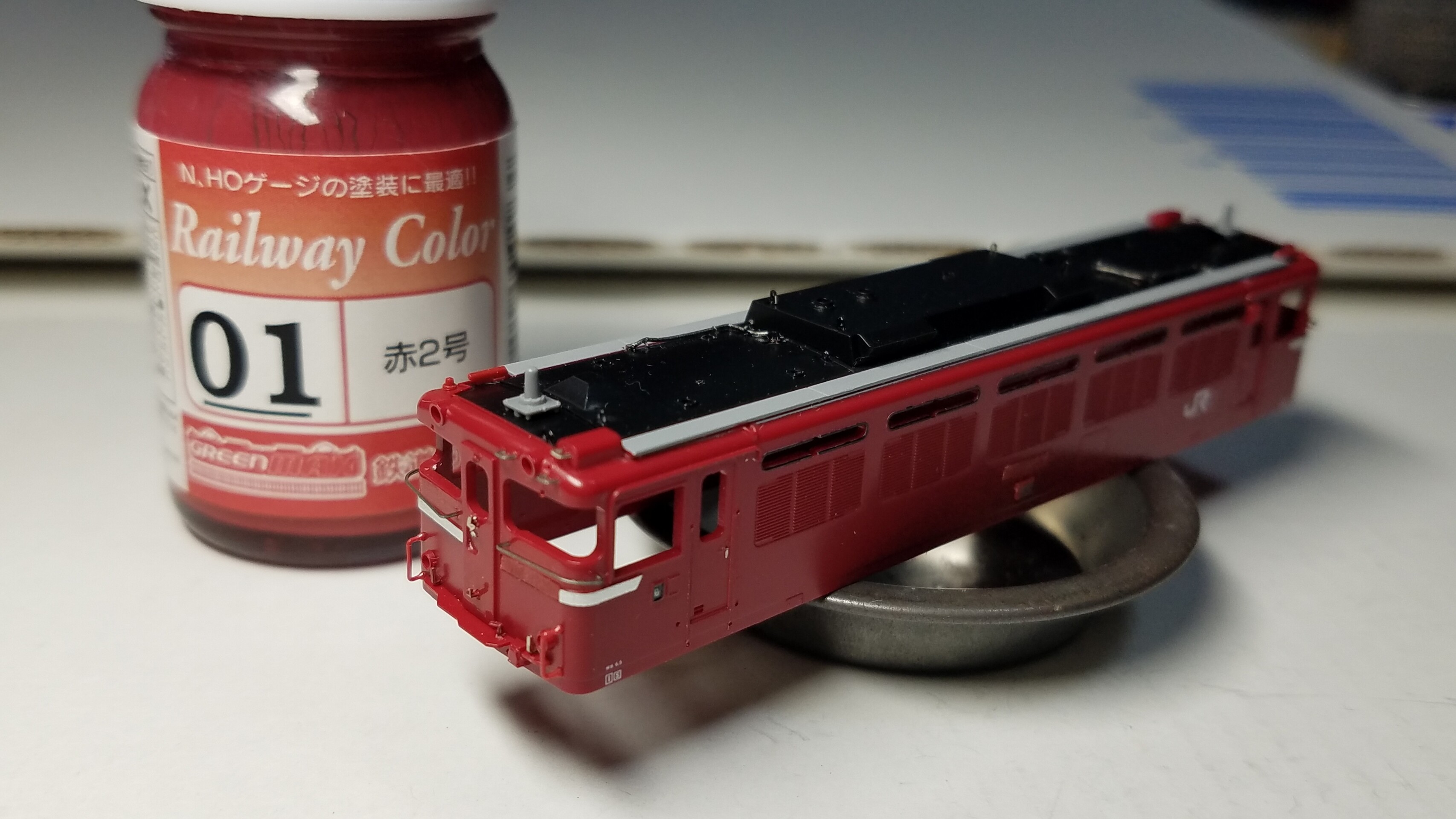 TOMIX 9154 ED75 700（前期形・サッシ窓）の精密加工整備 757号機に