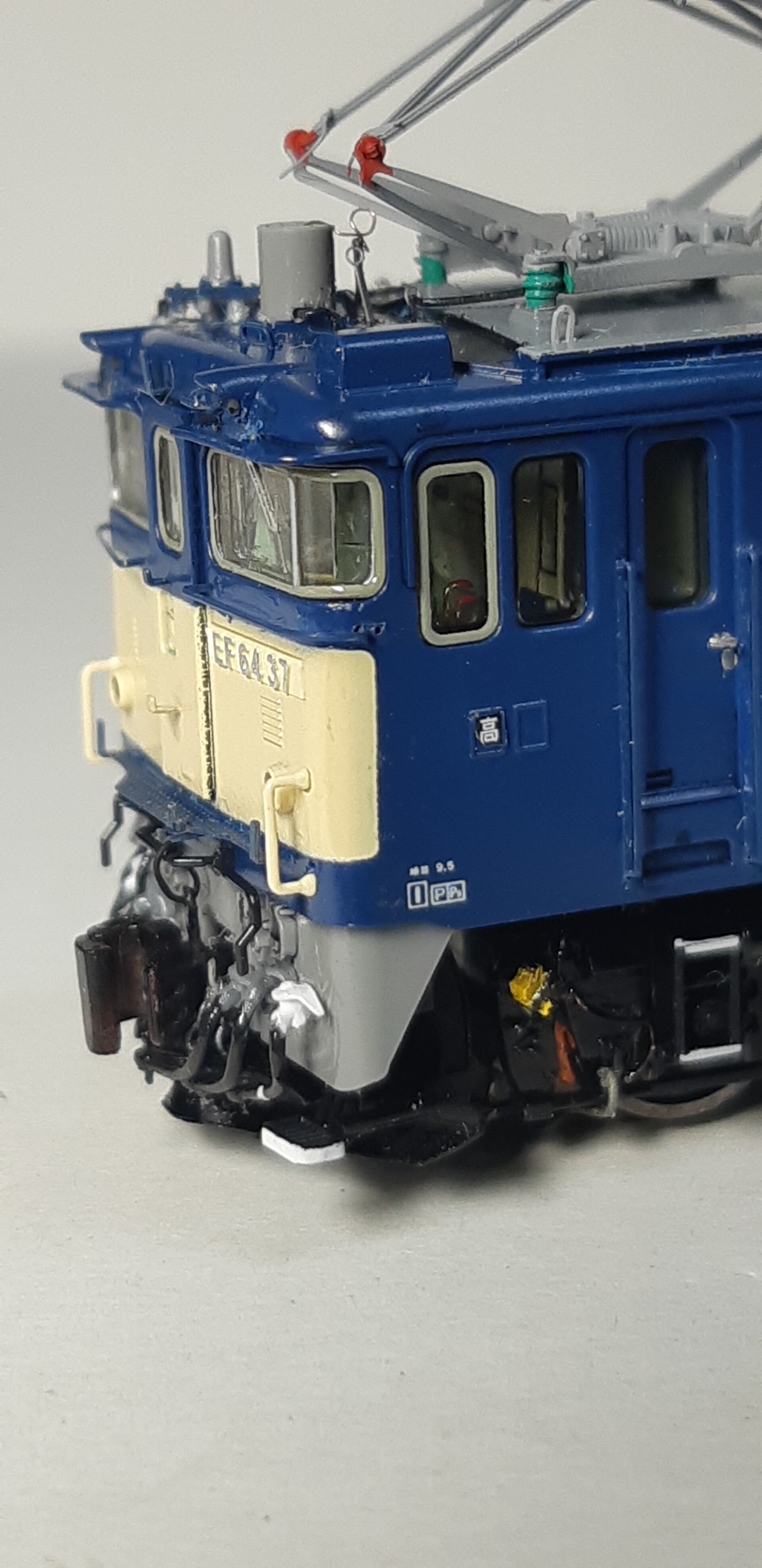 TOMIX 7130 EF64 0 37号機国鉄復活色の精密加工整備 その④ 完成