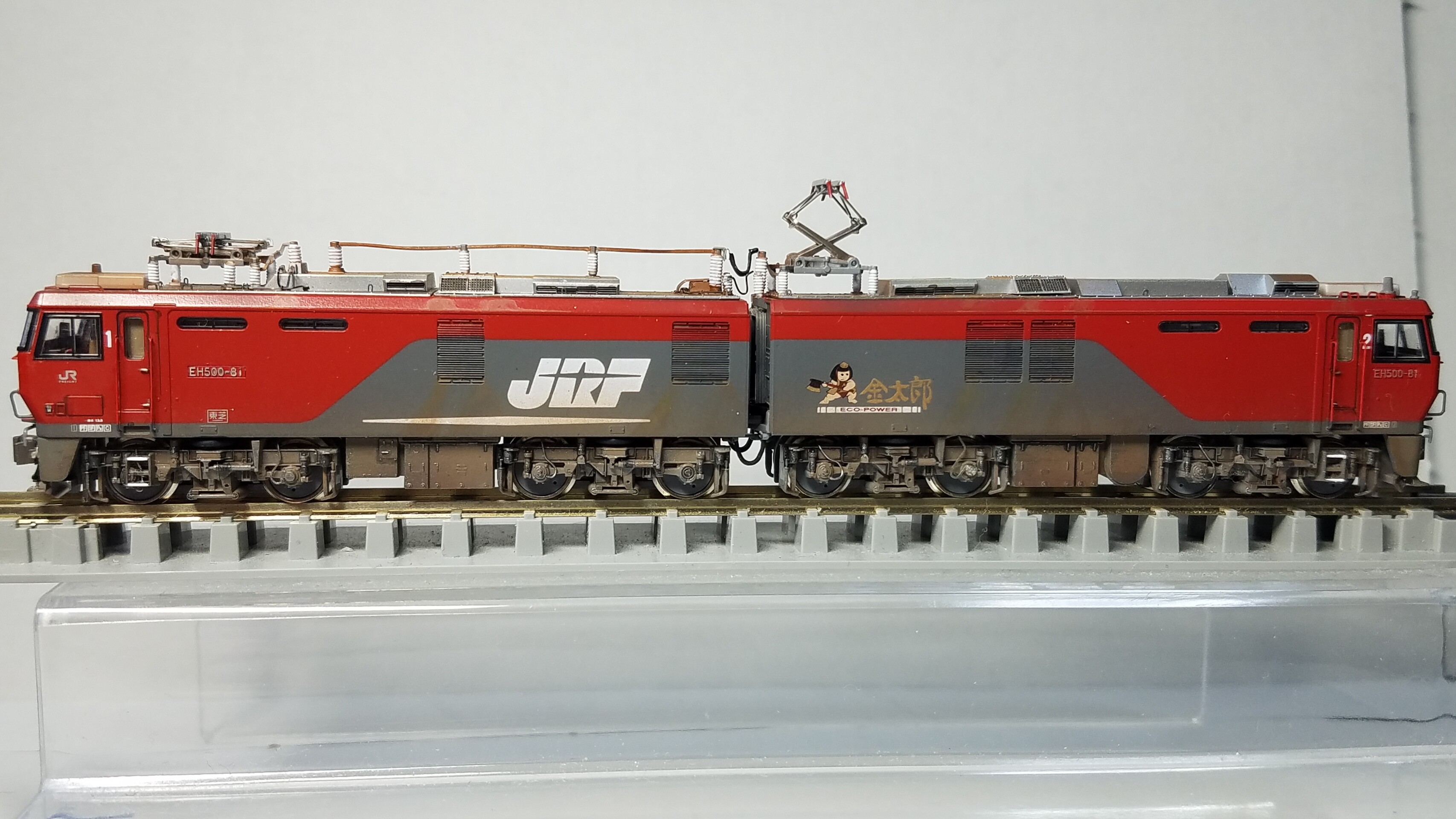 Kato 3037-2 EH500 3次形後期仕様の加工整備 その⑤完成 : （仮称