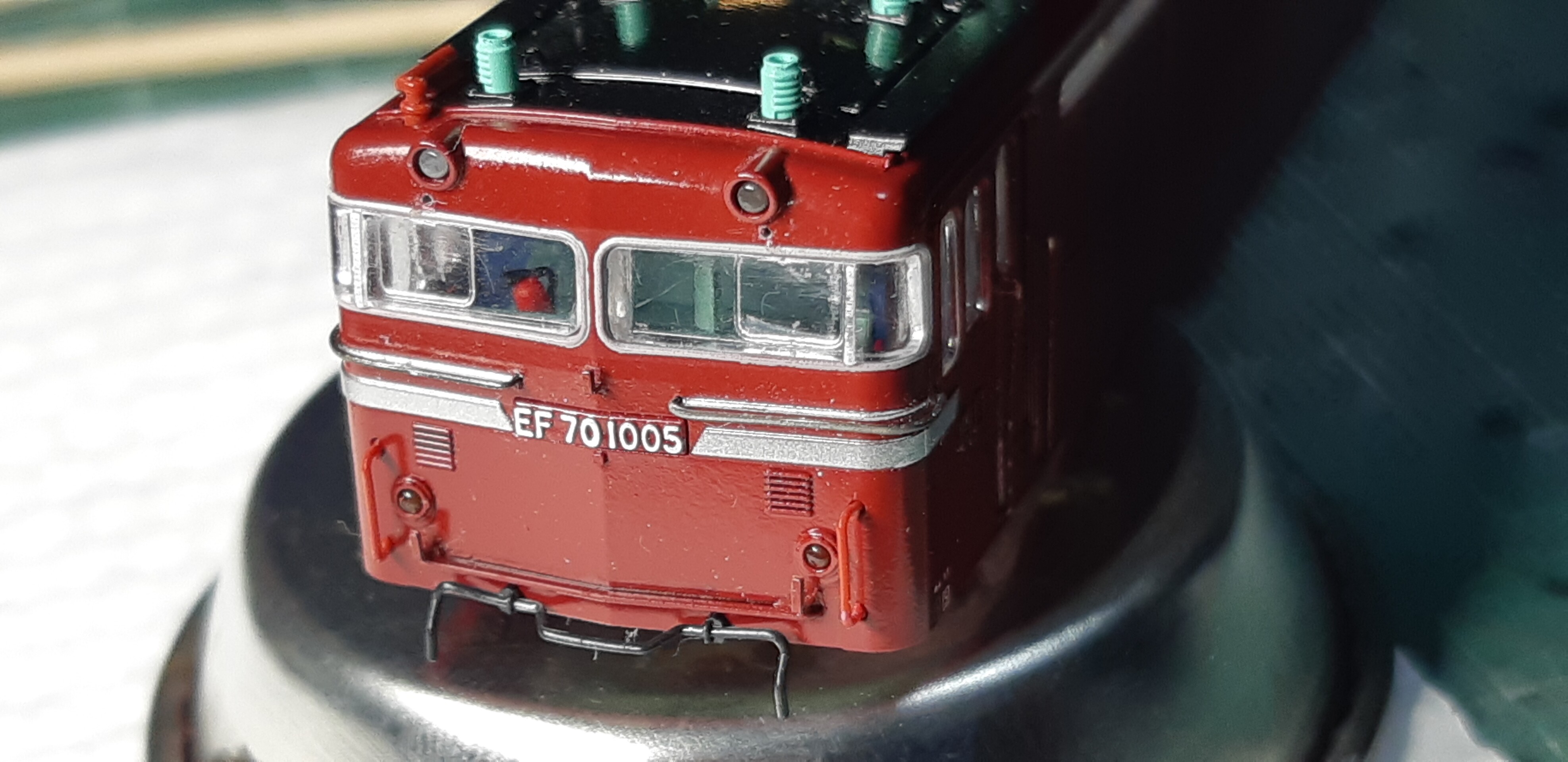 Kato 3081 EF70 1000の追加精密加工整備 その① : （仮称）東北本線 岩