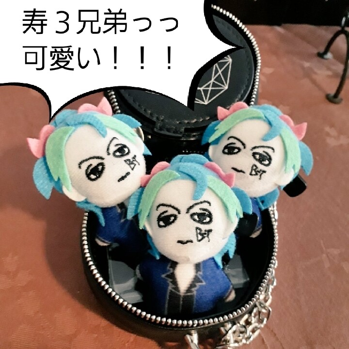 BUCK-TICKランダムぬいぐるみバッチが可愛いから家にあるものを駆使し