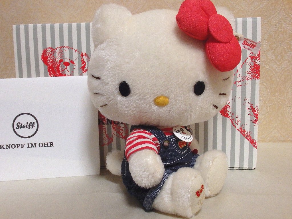 シュタイフ社×サンリオ ・2019年限定 誕生45周年「ハローキティ