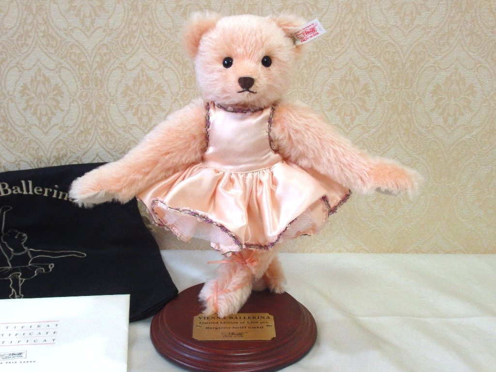 シュタイフ社・2004年限定「テディベア・ウィーン バレリーナ」 : よき