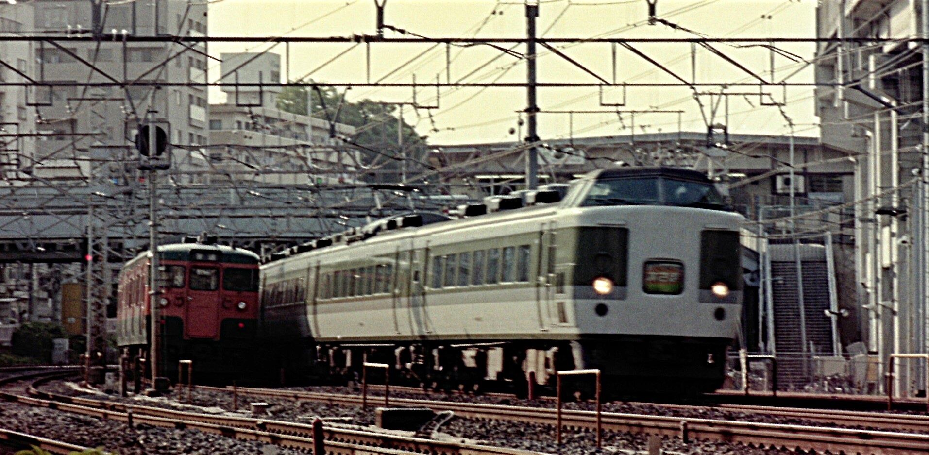 思い出のスナップ「特急＜あさま＞」さよなら記念日 1997.9.30 ～189系