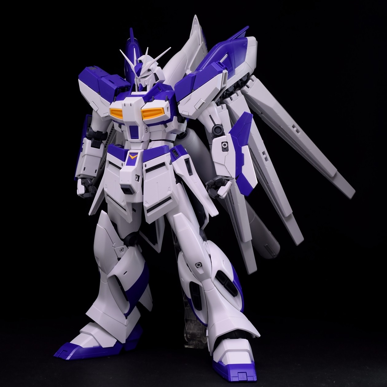 バンダイ MG 1/100 Hi-νガンダム Ver.Ka パチ組 レビュー その1 : きん