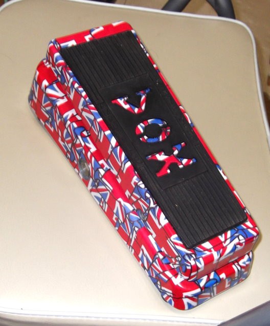 見た目が最強のワウを手に入れたハナシ vox Union Jack : 約17年ぶりに
