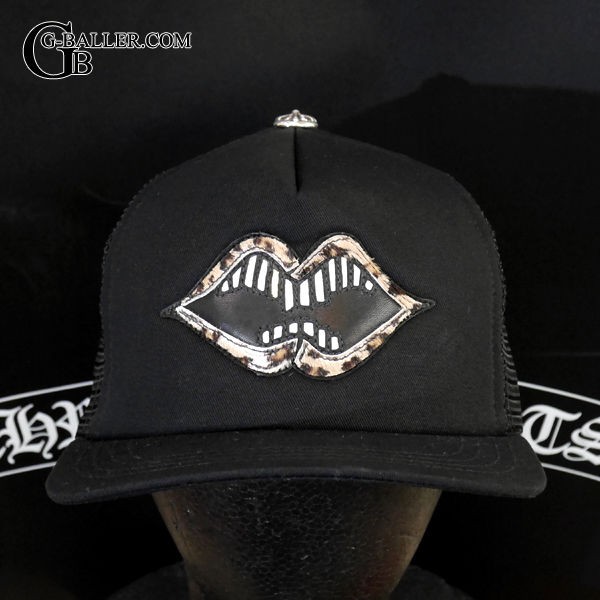 美品】CHROME HEARTS ヒョウ柄キャップ クロムハーツジャパン米国製
