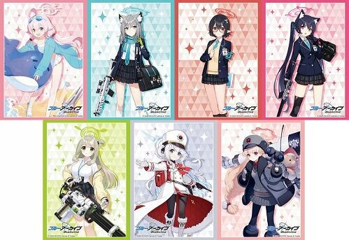 ホシノ(水着)、シロコ、アヤネ、セリカ、ノノミ、チェリノ、ノドカ