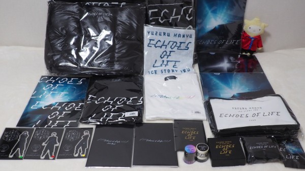 羽生結弦氏「Echoes of Life」のグッズを厳選購入するも、ゆづ
