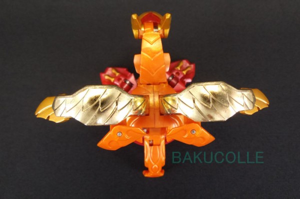 鳳ガノレーダ金翼 ver. G GANORADA GOLDWING ver. 火属性 爆TECH