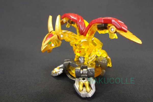 鳳ガノレーダ超黄 ver. G GANORADA YELLOW CLEAR ver. 火属性 爆TECH