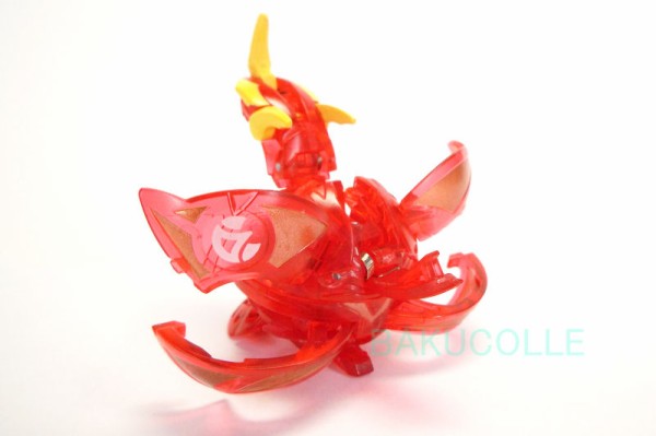 クロス・ドラゴノイド CROSS DRAGONOID 火属性(トランスルーセント) 爆