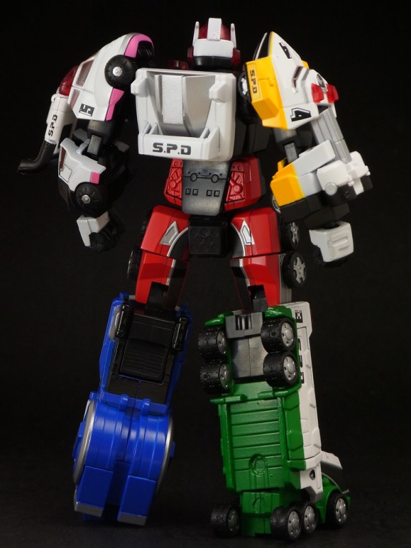 バンダイ スーパーロボット超合金 デカレンジャーロボ レビュー : きん