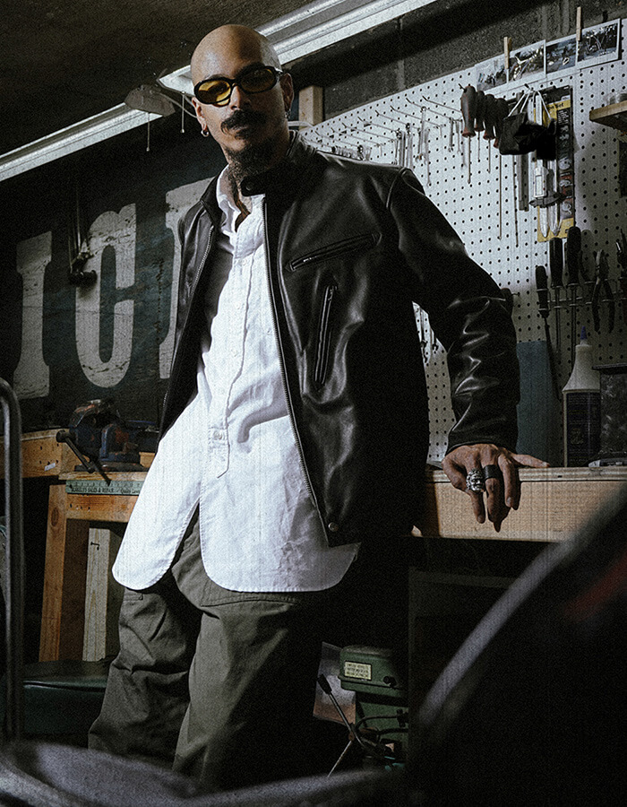 SCHOTT × ENGINEERED GARMENTS タフでラギッドなメイドインUSAの