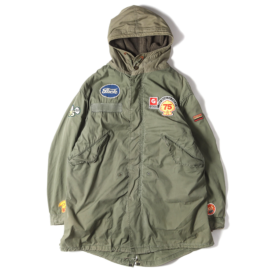 1996年製の GOODENOUGH ヴィンテージリメイクモッズコートを手に入れる