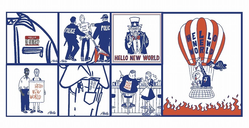 ESTINATE HOTEL那覇】“HELLO NEW WORLD vol3. タケウチアツシ