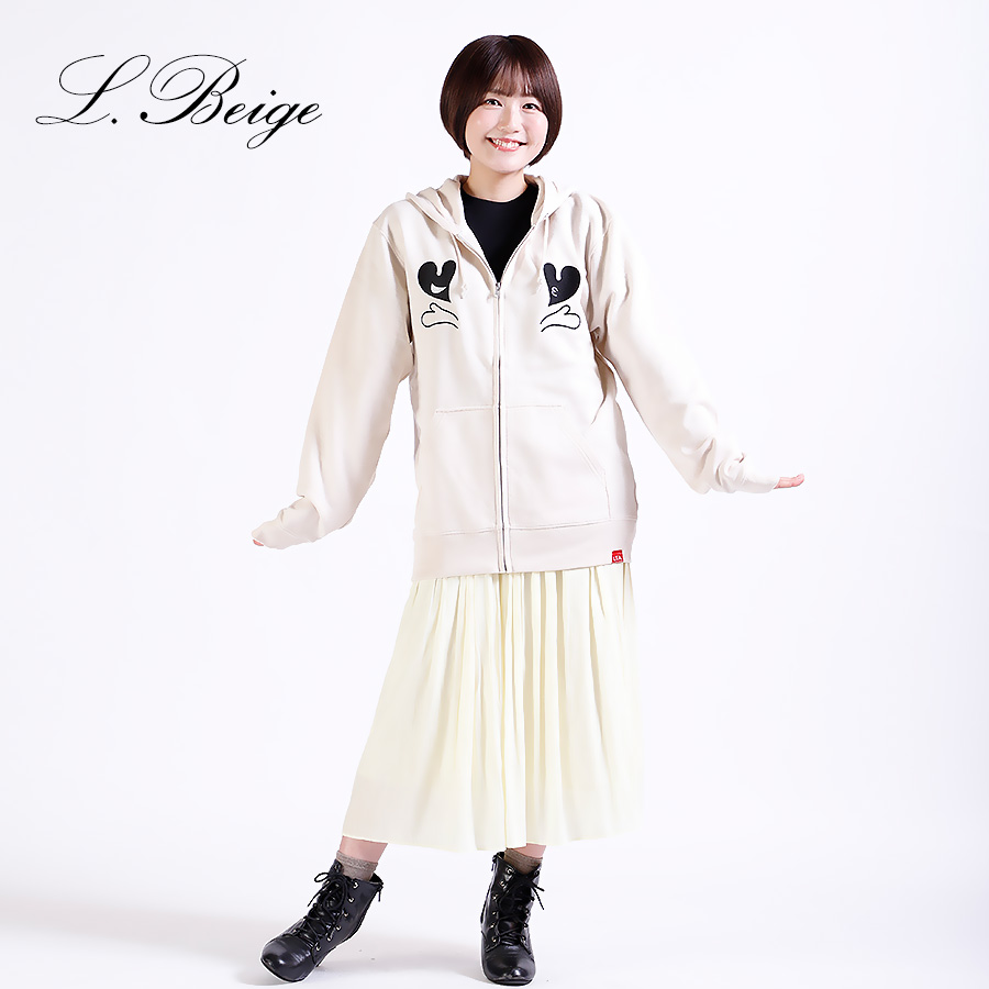 受注期間限定！坪北奈津美コラボ企画！コラボZIPパーカー◇坪北奈津美