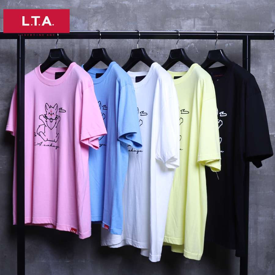 受注期間限定！咲夜あずさコラボ企画！コラボ半袖Tシャツ◇咲夜あずさ