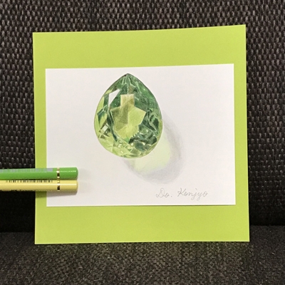 色鉛筆で描く宝石画｜【公式】リビングカルチャー倶楽部