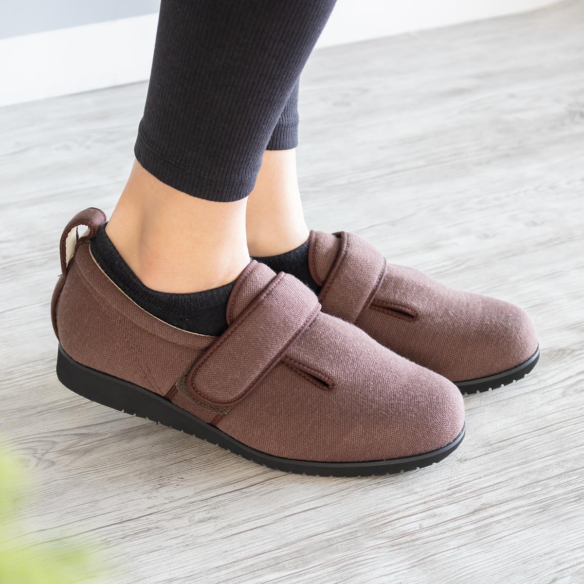 介護シューズ あゆみ ダブルマジック2 両足 3E LL～6L 施設用 （ 介護