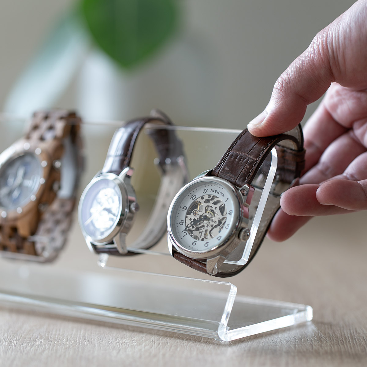 dショッピング |ウォッチスタンド amenist アクリル製 日本製