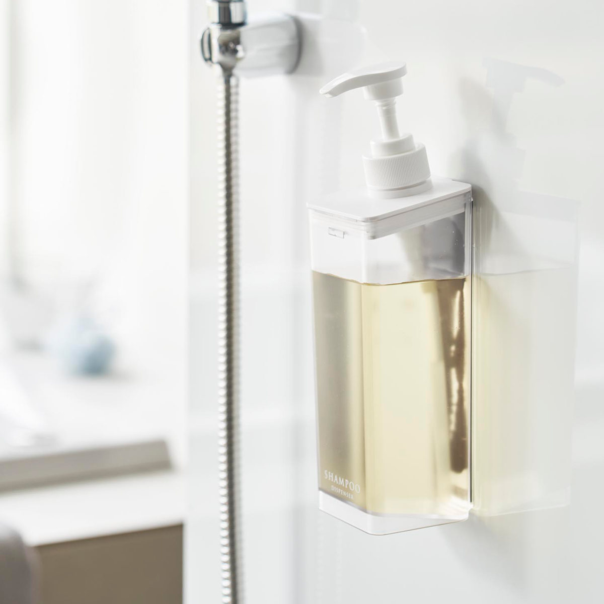 山崎実業 mist たっぷり洗剤が出るマグネットディスペンサー ミスト