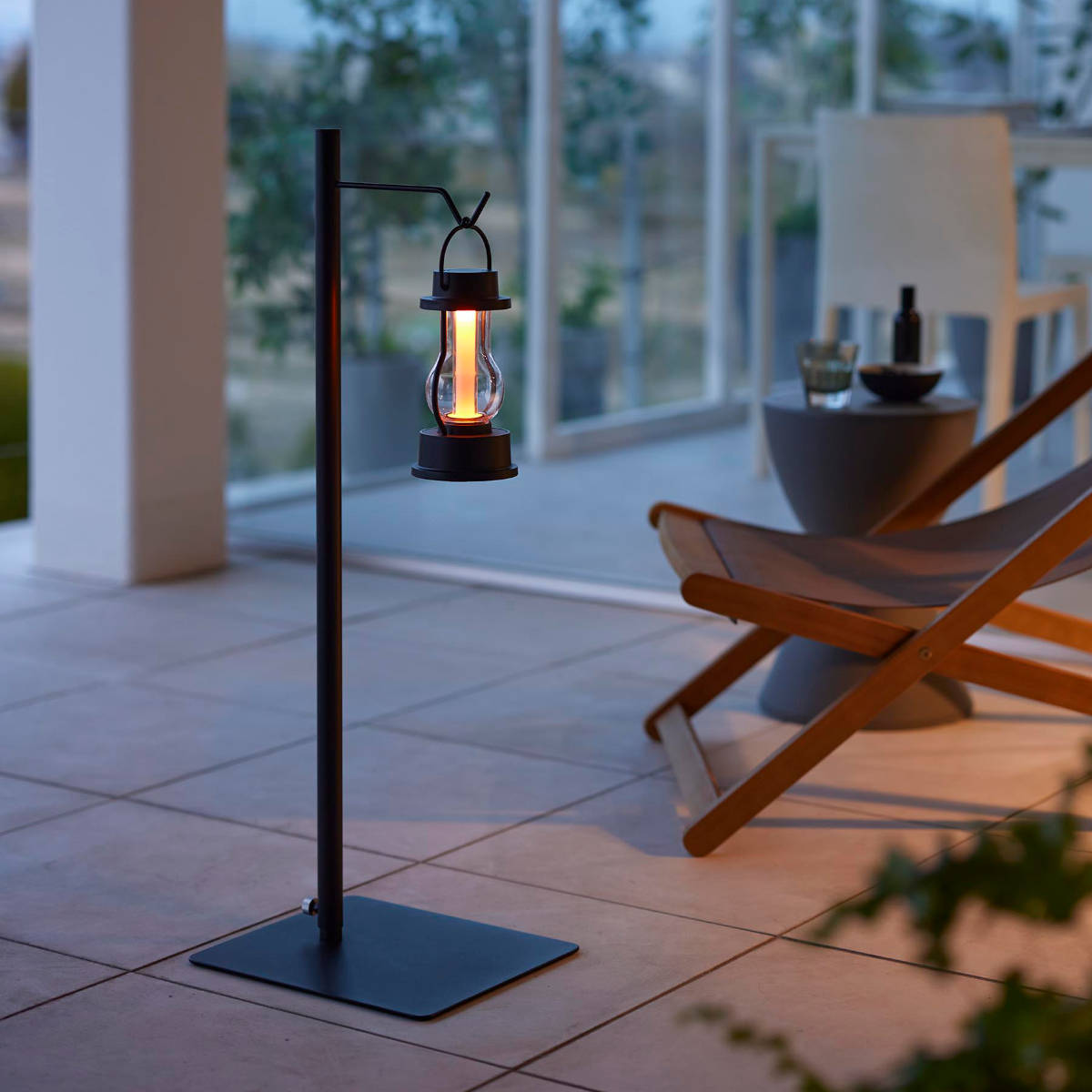 山崎実業 tower 高さ伸縮ランタンスタンド タワー （ タワーシリーズ