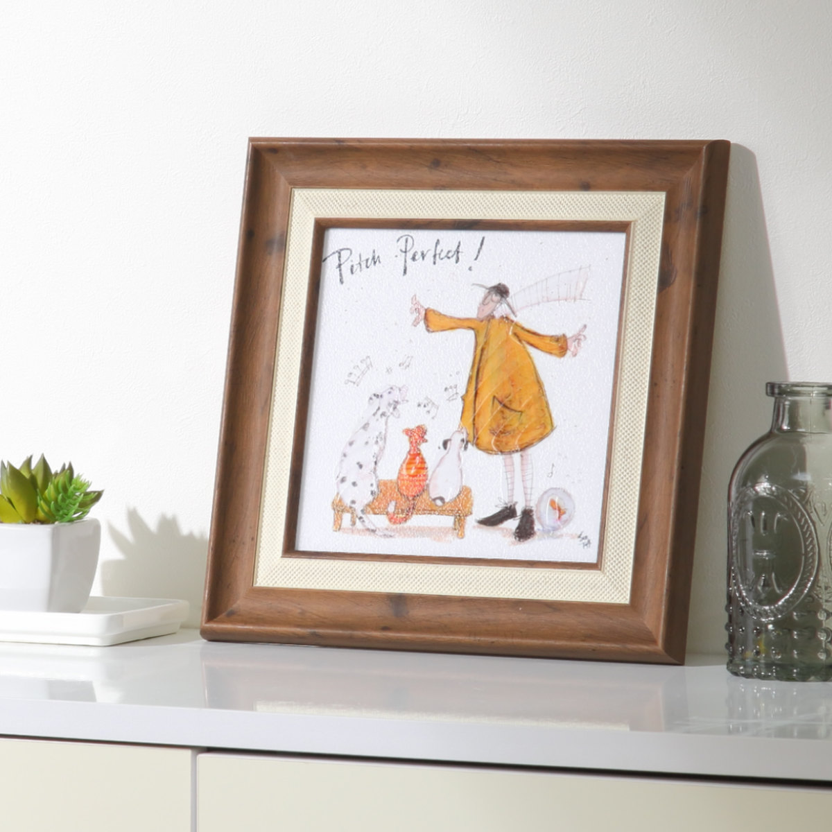 アートパネル サムトフト『パーフェクト』 23.5×23.5cm （ 絵画 絵