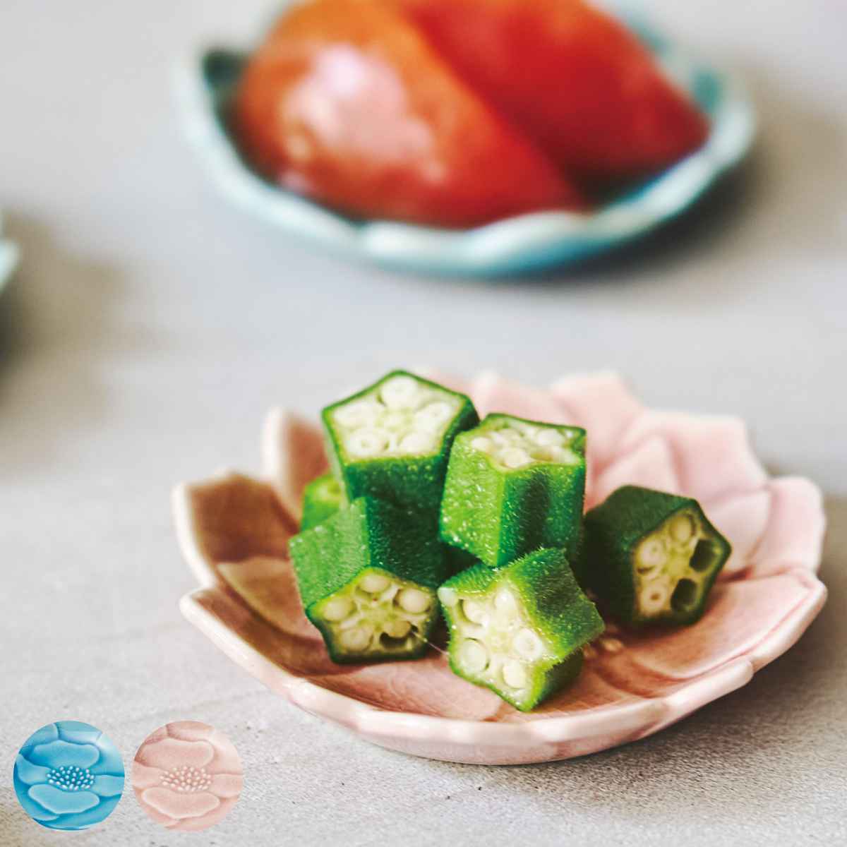 豆皿 ボタン 7cm 形 陶器 瀬戸焼 （ 食洗機対応 電子レンジ対応 皿