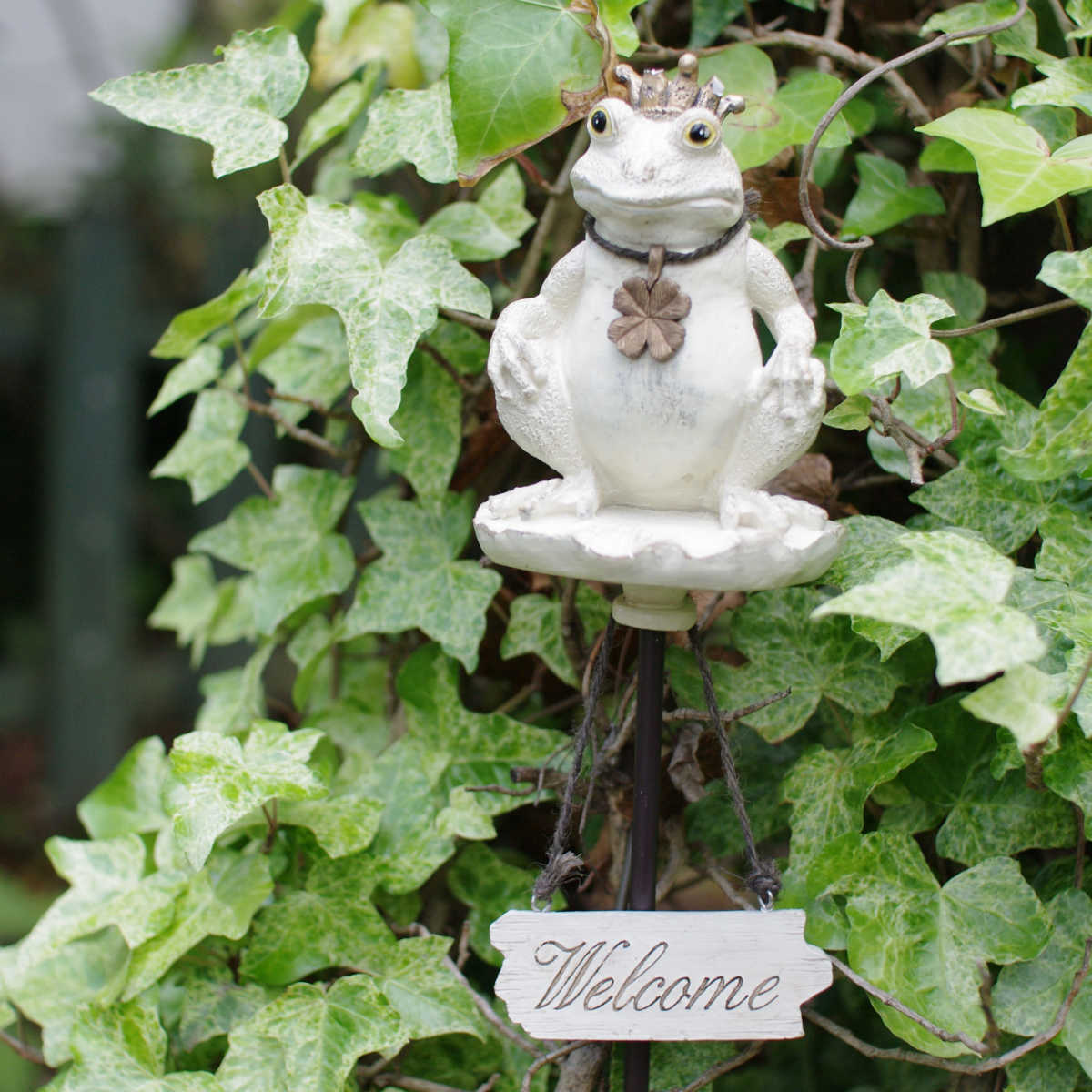 ガーデンピック オーナメント カエル 2段階調整 （ ガーデニング