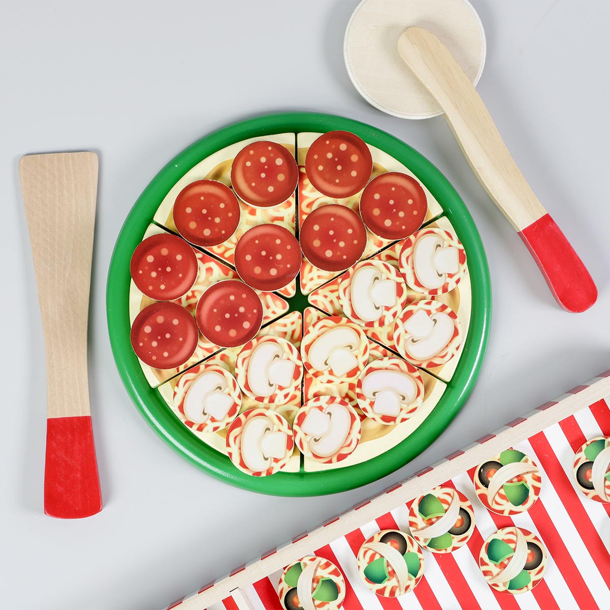 おもちゃ ピザパーティー Melissa ＆ Doug 木製 3歳 – ハウジー