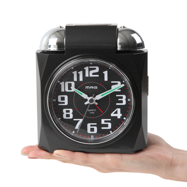 dショッピング |目覚まし時計 大音量 スヌーズ 置き時計 ライト付き