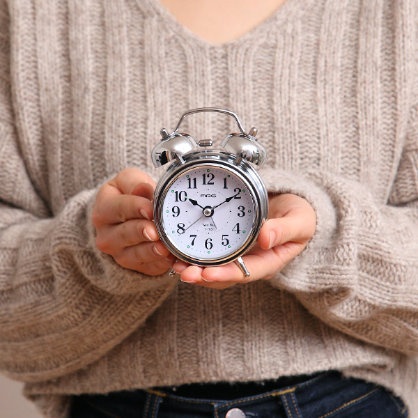 目覚まし時計 ベル音目覚まし時計 ベルズミニDX – ハウジー