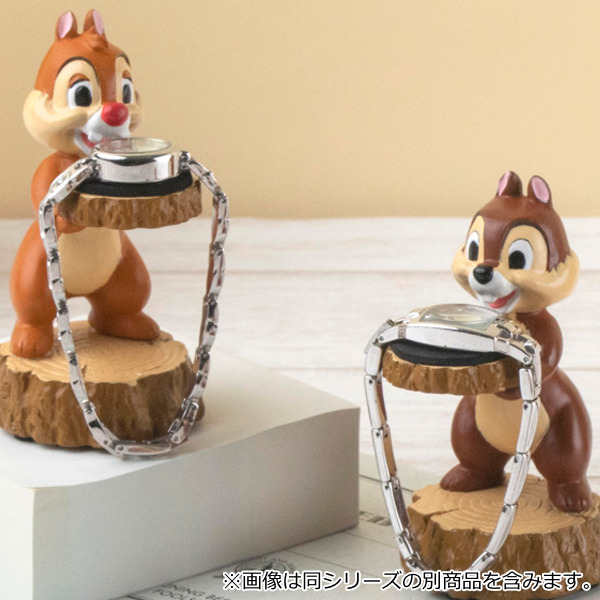 dショッピング |ウォッチスタンド チップ＆デール チップ 時計 収納