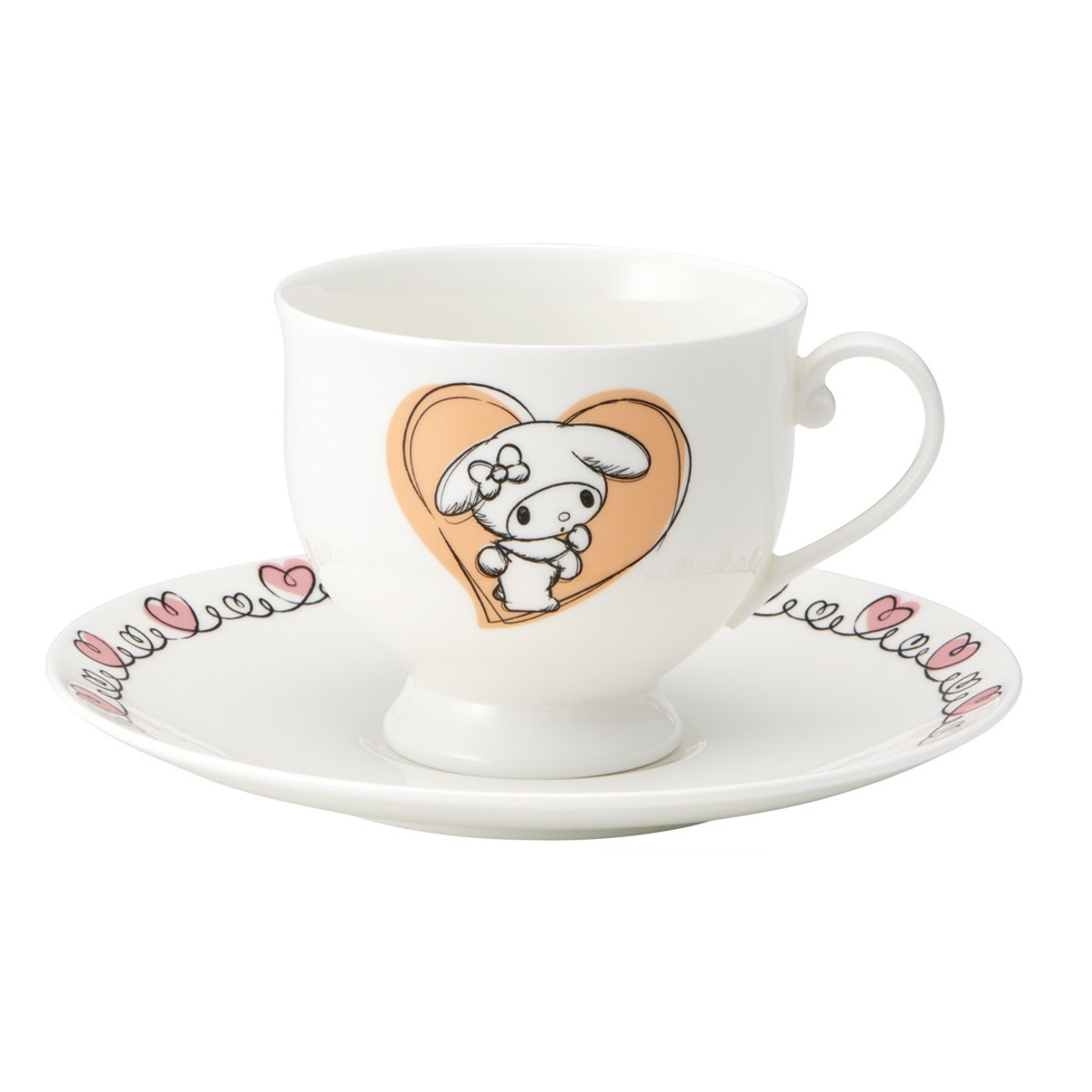 カップ＆ソーサー サンリオ （ ハローキティ マイメロディ クロミ 日本