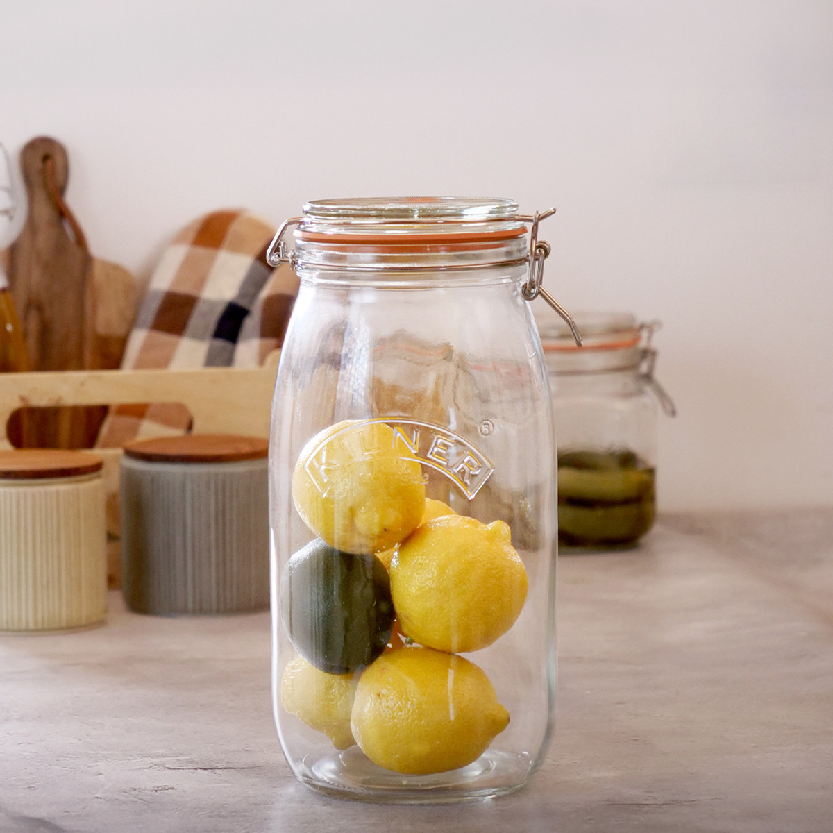 ラウンドクリップトップジャー 3L（ROUND CLIPTOP JAR 3L） – 【公式