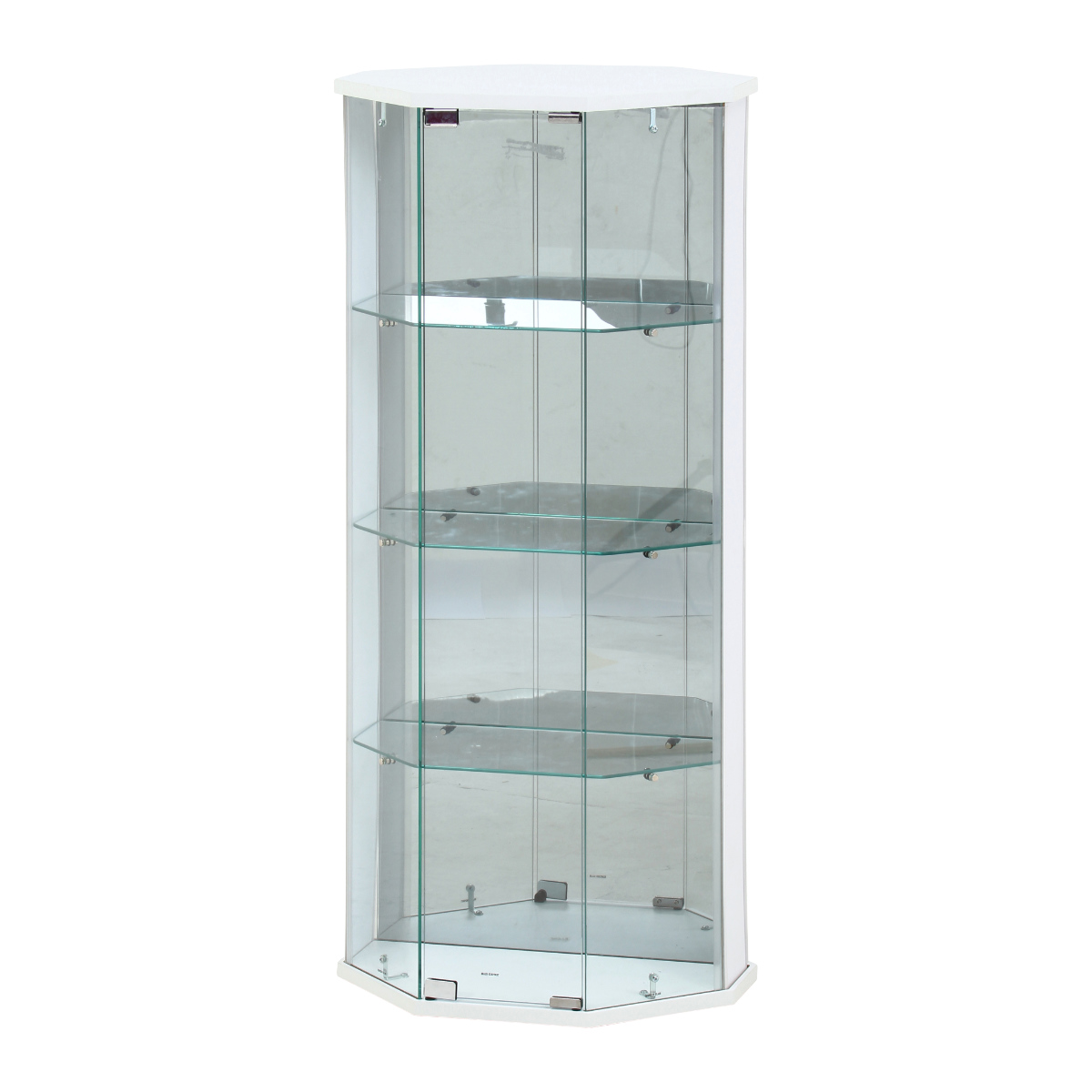dショッピング |ガラスコレクションケース コーナータイプ 幅52cm 4段