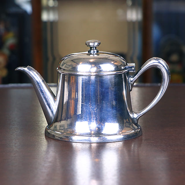 中古】Christofle（クリストフル） ホテル用ティーポット CH-133