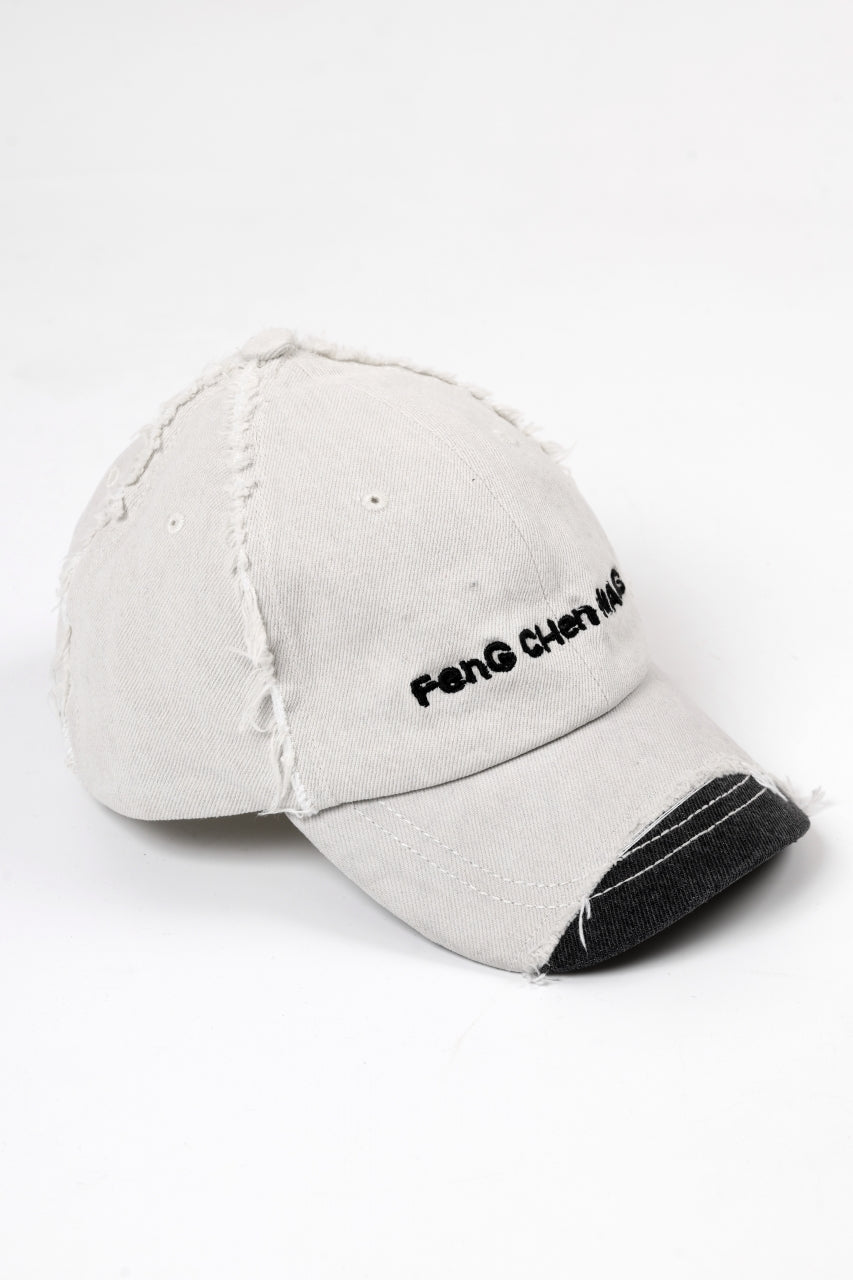 Feng Chen Wang GREY DENIM SANDING FINISHING CAP (GREY)の商品ページ