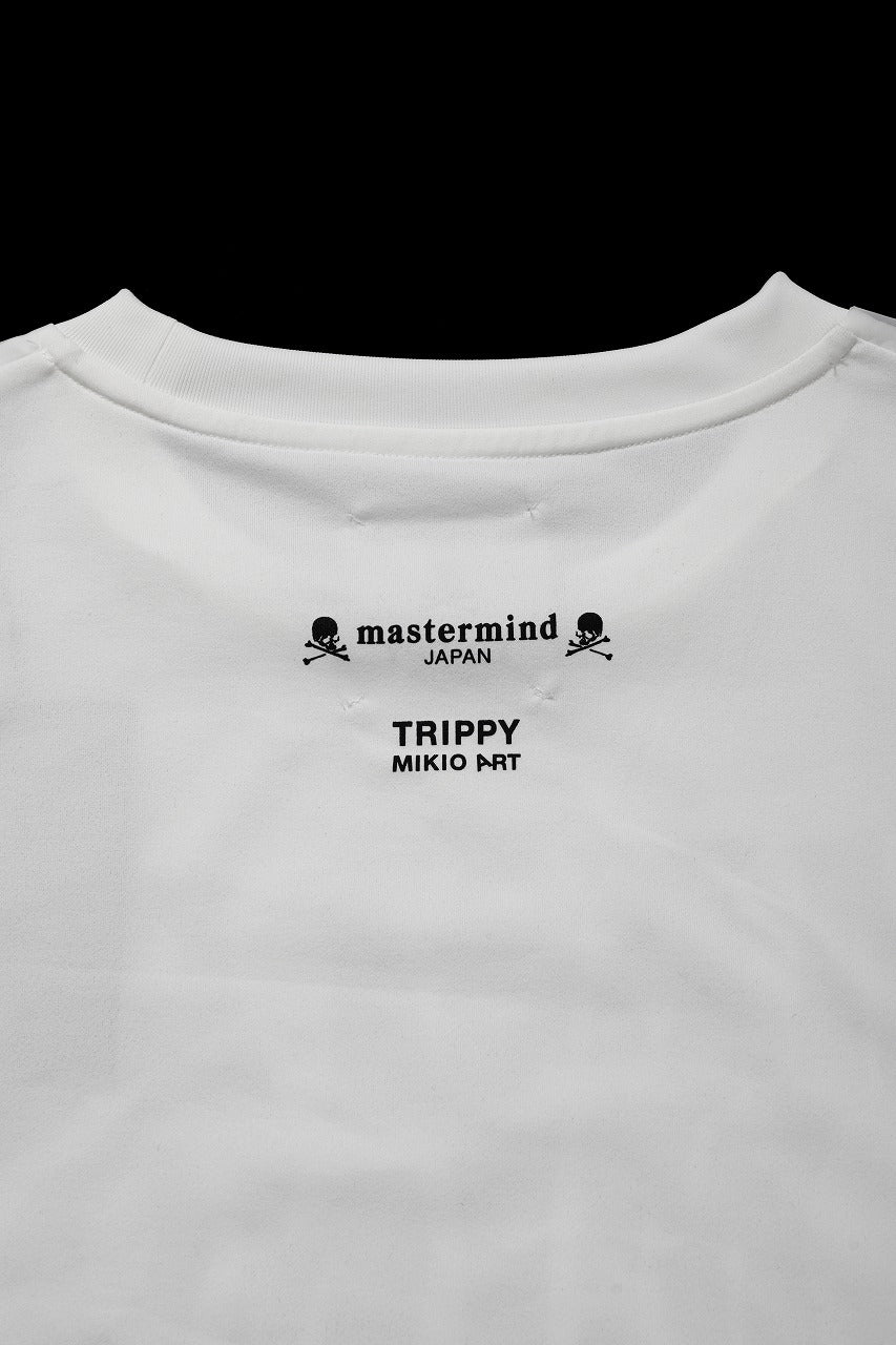 mastermind JAPAN x TRIPPY MIKIO ART S/S TEE MONALIZA (WHITE)の商品