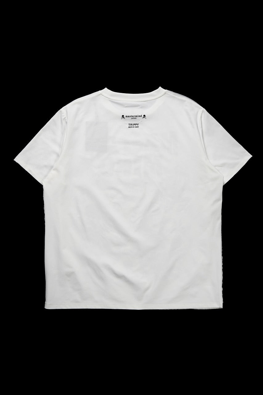 mastermind JAPAN x TRIPPY MIKIO ART S/S TEE MONALIZA (WHITE)の商品