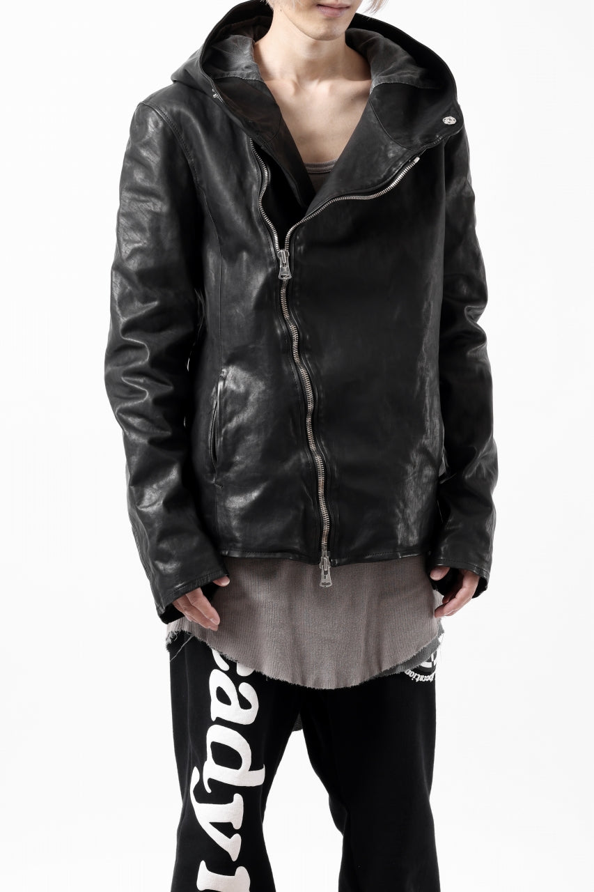 ISAMU KATAYAMA BACKLASH HOODED JACKET / POLAND HORSE OBJECT DYED