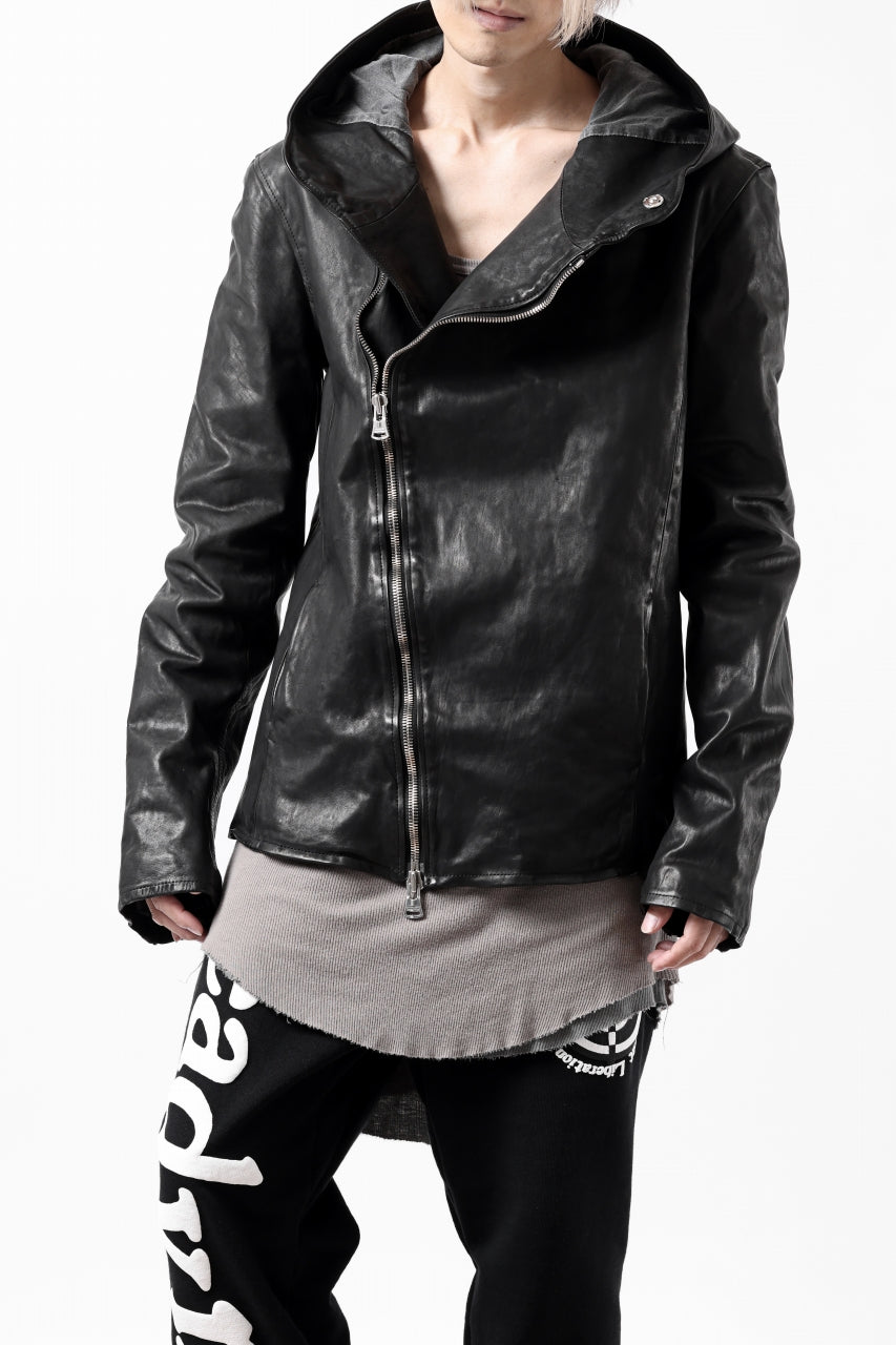 ISAMU KATAYAMA BACKLASH HOODED JACKET / POLAND HORSE OBJECT DYED