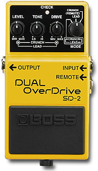 BOSS SD-2 デュアルオーバードライブ ＋FS-5L Boss SD2 Dual Overdrive